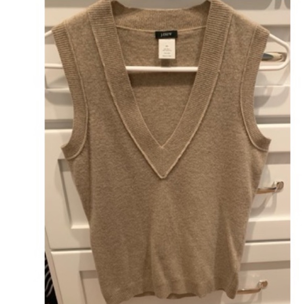 J. Crew wool/cashmere vest